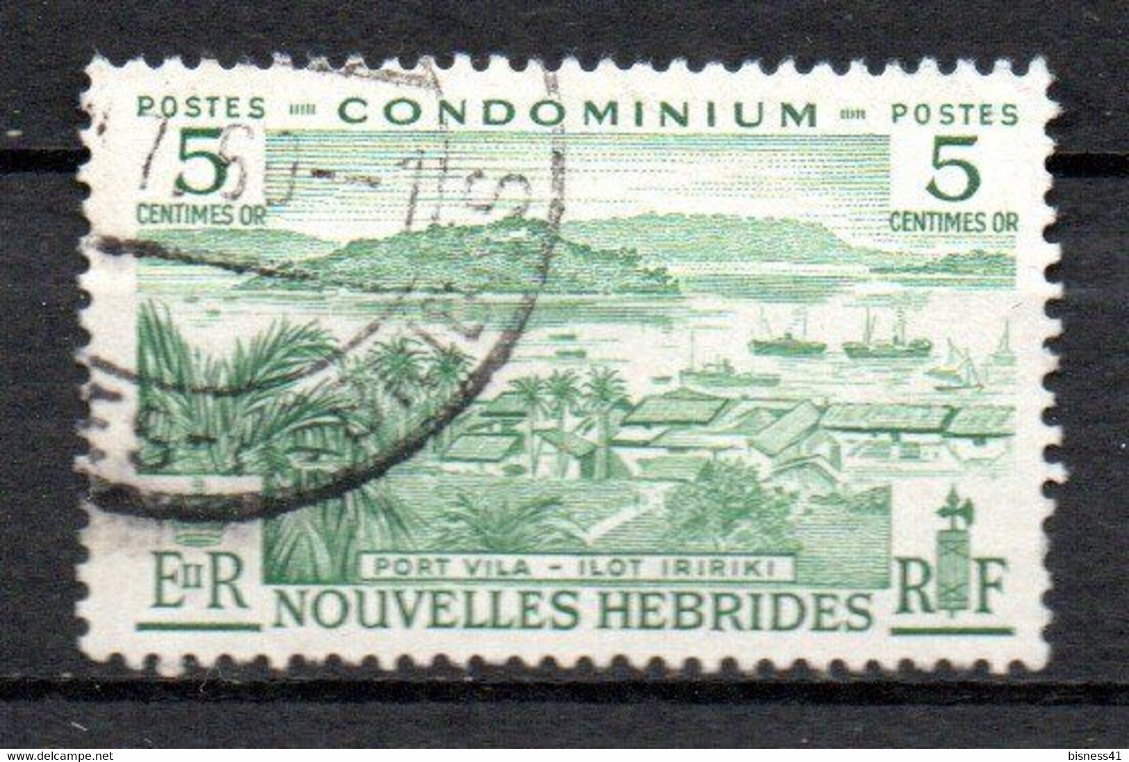 Col24 Colonies Nouvelles Hebrides N° 175 Oblitéré Cote 1,25€ - Used Stamps