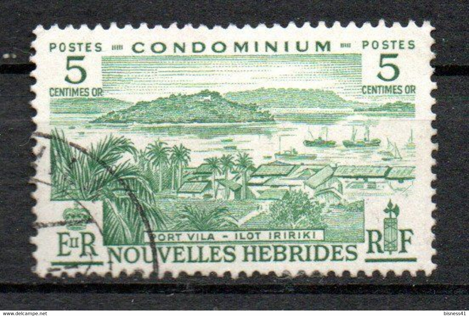 Col24 Colonies Nouvelles Hebrides N° 175 Oblitéré Cote 1,25€ - Usati