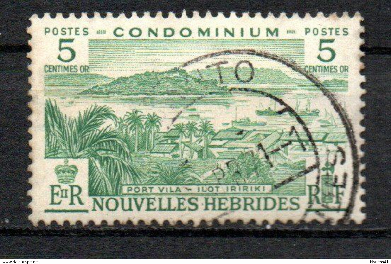 Col24 Colonies Nouvelles Hebrides N° 175 Oblitéré Cote 1,25€ - Used Stamps