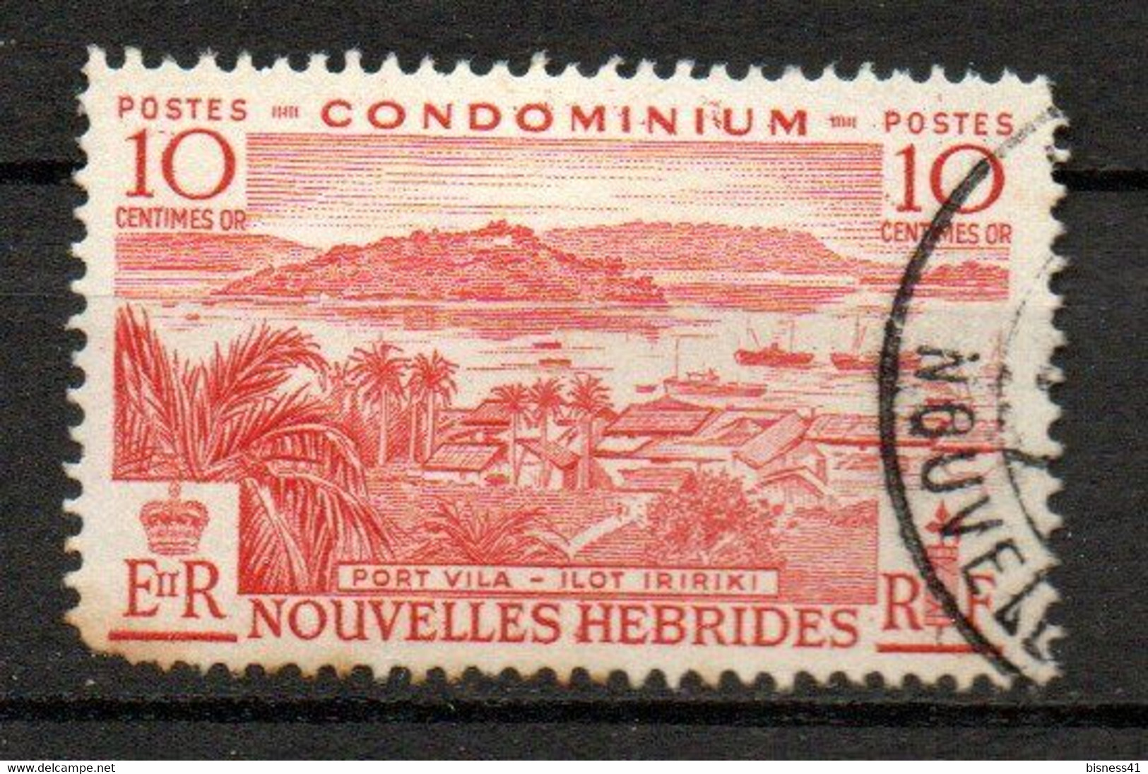 Col24 Colonies Nouvelles Hebrides N° 176 Oblitéré Cote 1,25€ - Usati