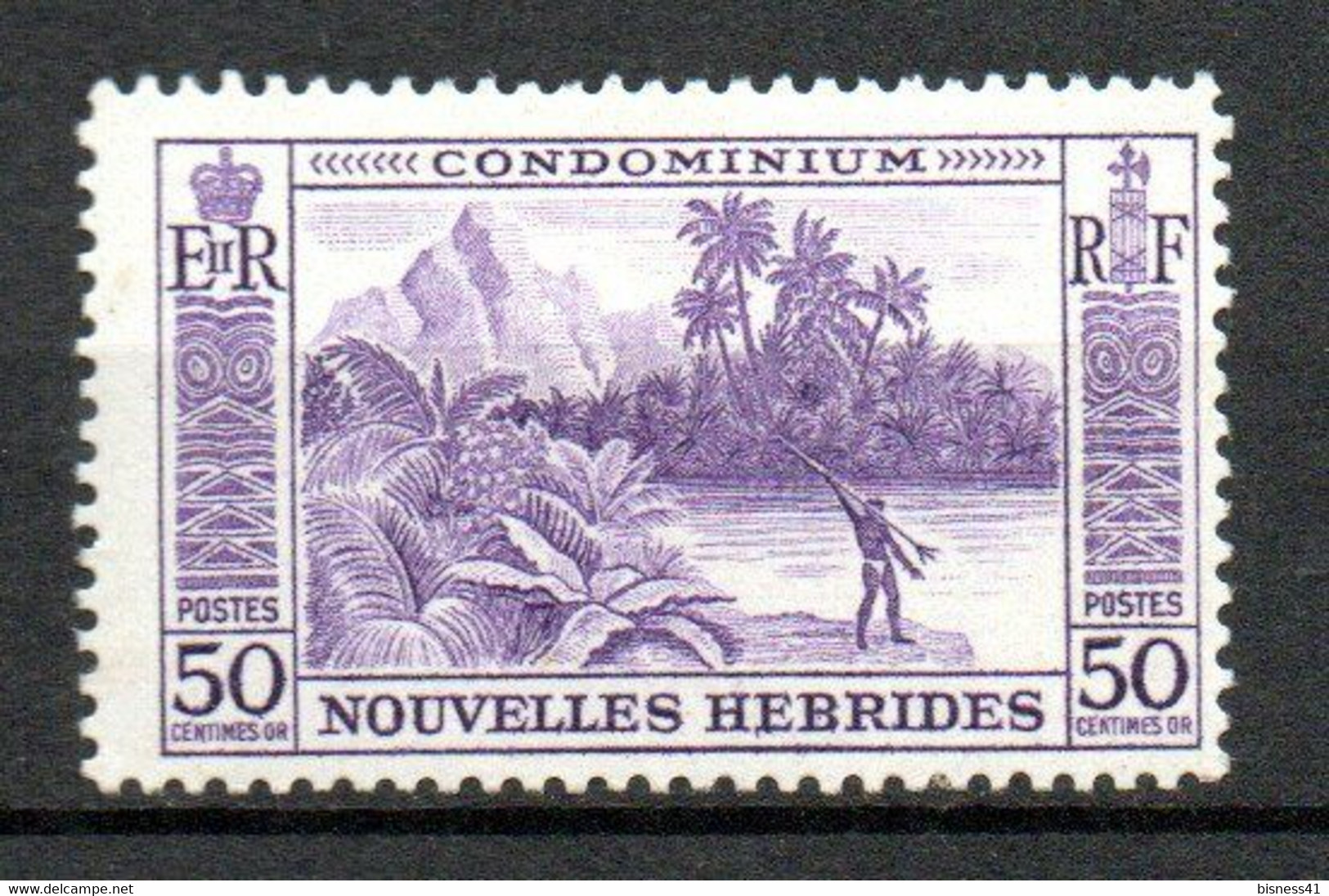 Col24 Colonies Nouvelles Hebrides N° 182 Neuf X MH Cote 2,25€ - Ongebruikt