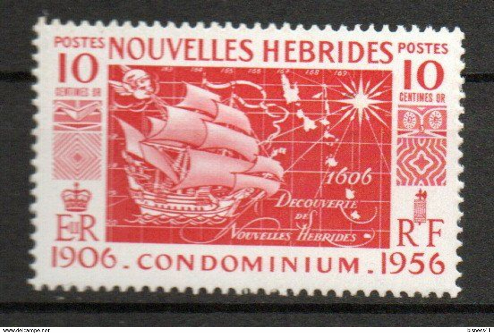 Col24 Colonies Nouvelles Hebrides N° 172 Neuf X MH Cote 1,50€ - Ungebraucht