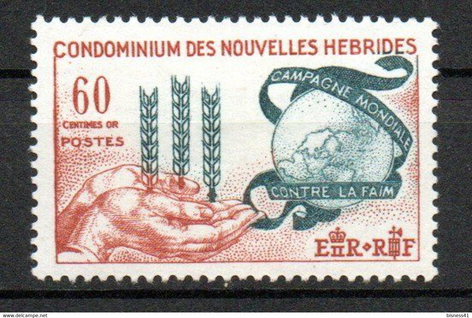 Col24 Colonies Nouvelles Hebrides N° 197 Neuf X MH Cote 4,75€ - Nuevos