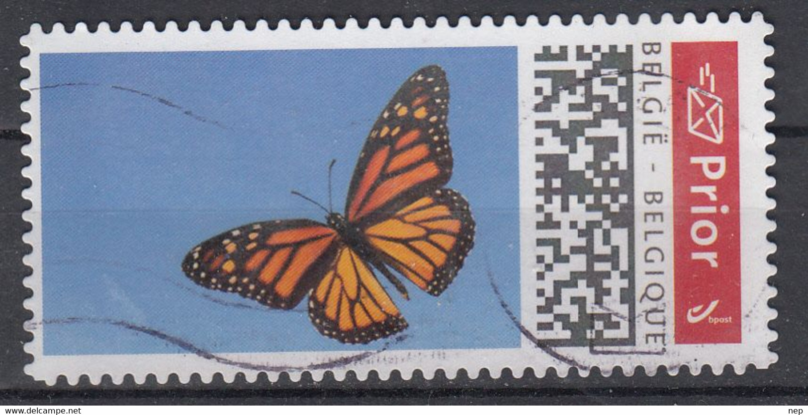 BELGIË - OBP - 2021 -  (VLINDER) - Used