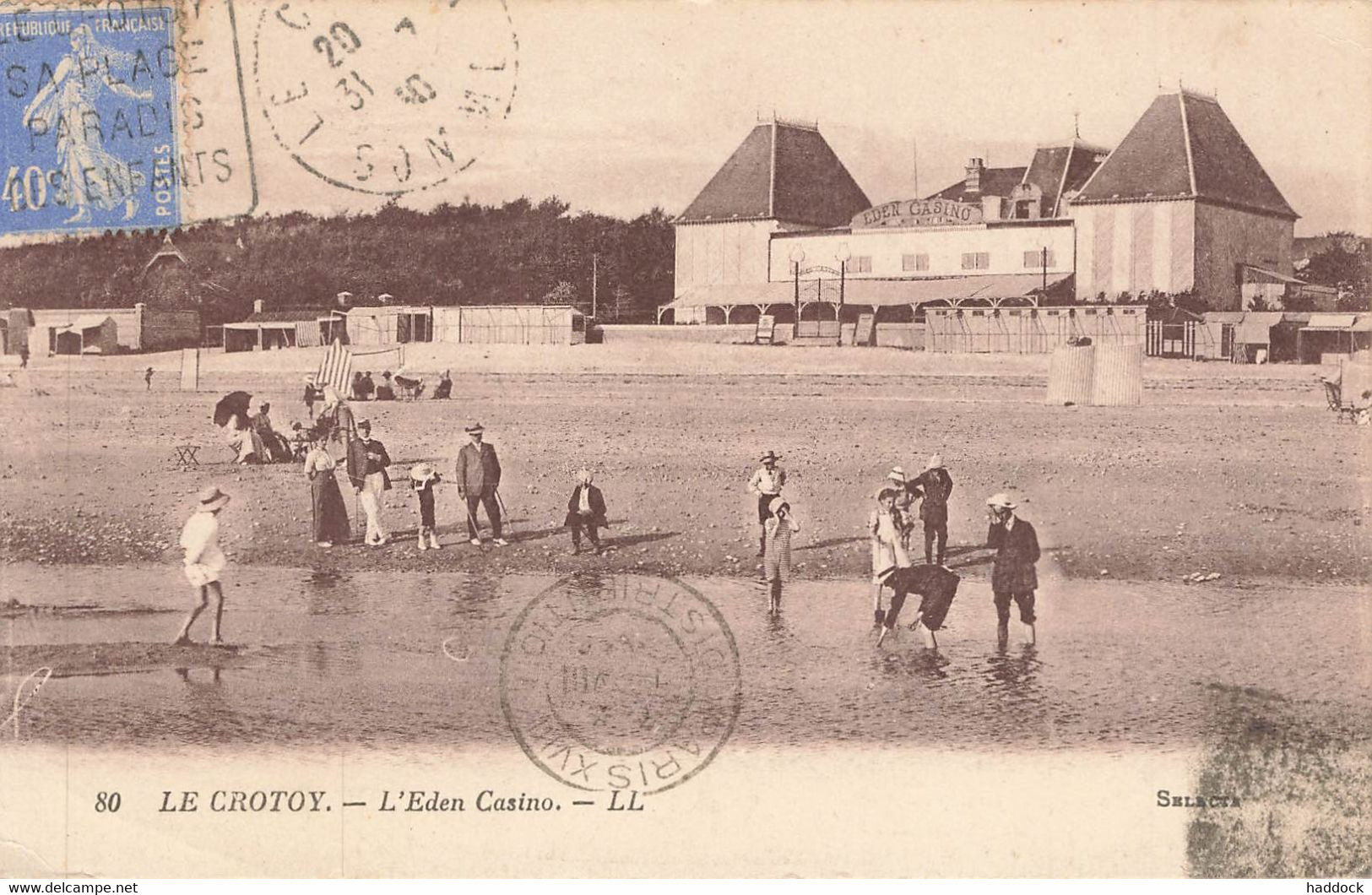 LE CROTOY : L'EDEN CASINO - Le Crotoy