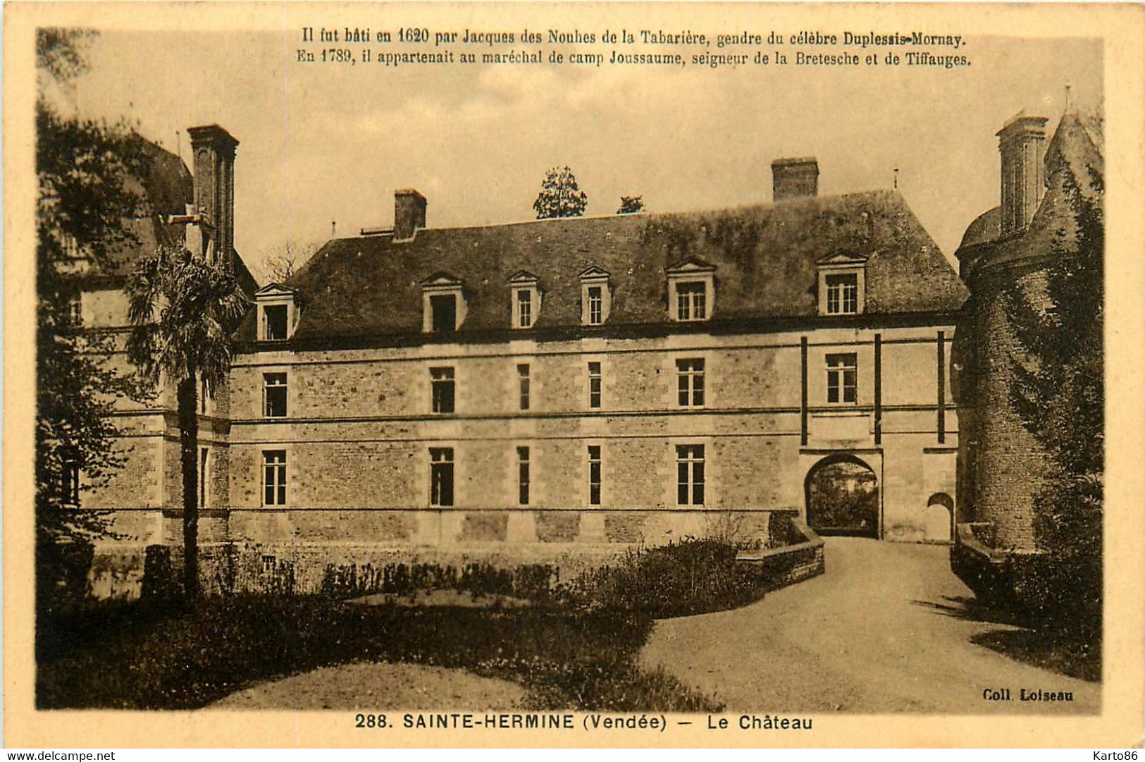 Ste Hermine * Vue Sur Le Château - Sainte Hermine