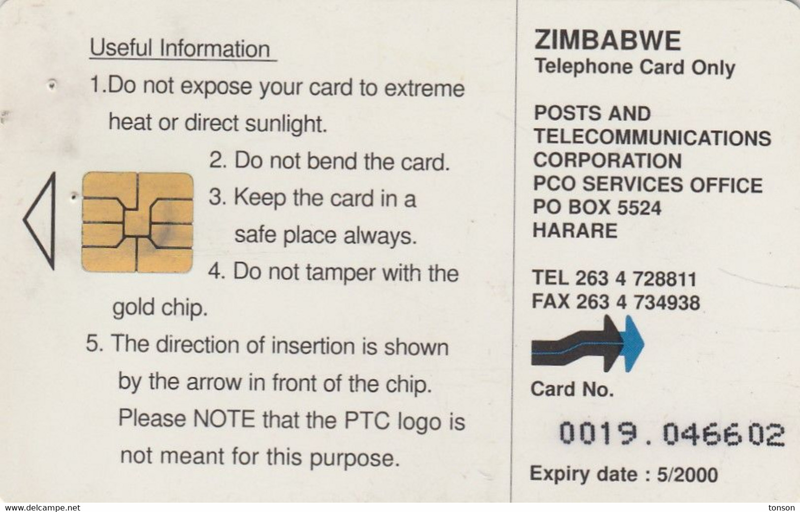 Zimbabwe, ZIM-15, $50, Suspended Rocks (05/2000), 2 Scans.   Please Read - Simbabwe