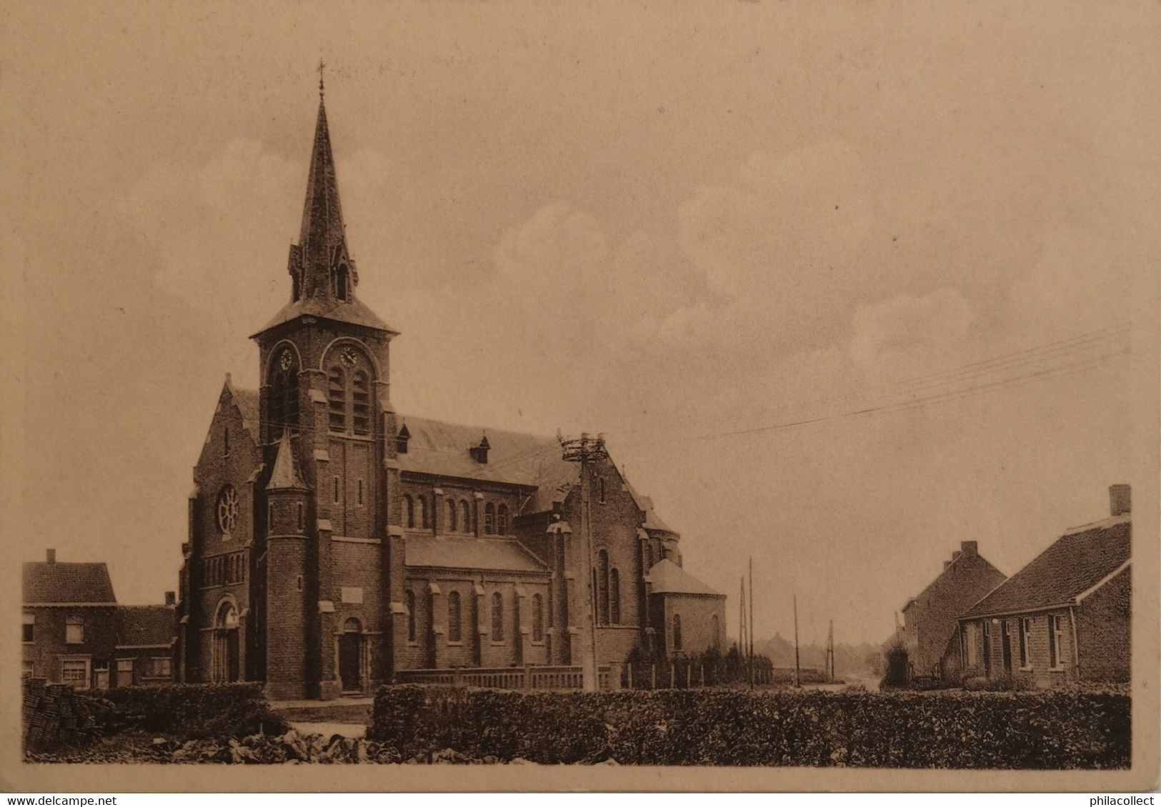 Oosthoven (Oud Turnhout) Kerk Van Sint Antonius 19?? - Oud-Turnhout