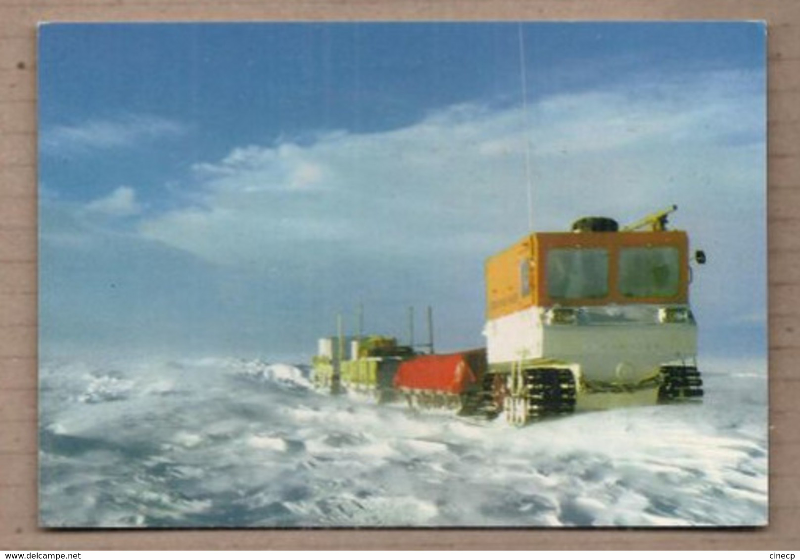 CPSM TERRE ADELIE - Territoire Des Terres Australes Et Antartiques Françaises - IAGP Raid Glaciologique - TAAF : Terres Australes Antarctiques Françaises