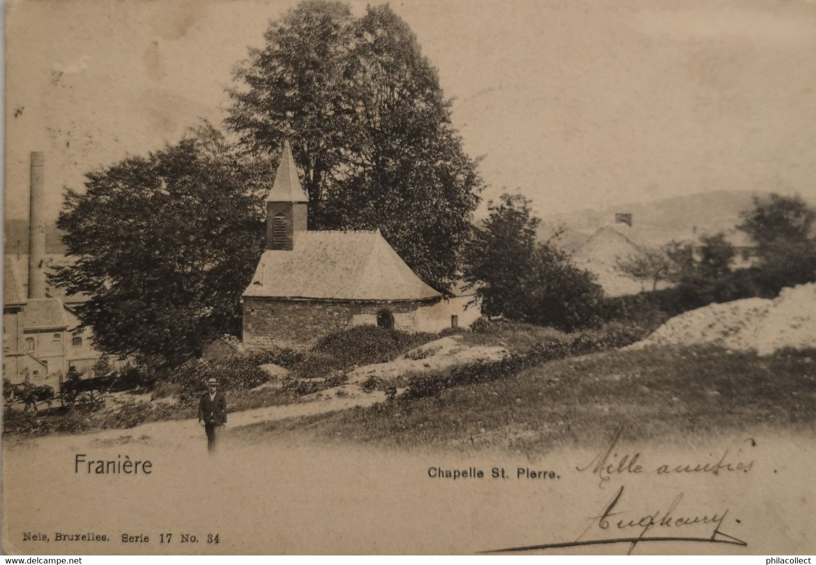 Franiere (Floreffe) Chapelle St. Pierre 1904 - Floreffe