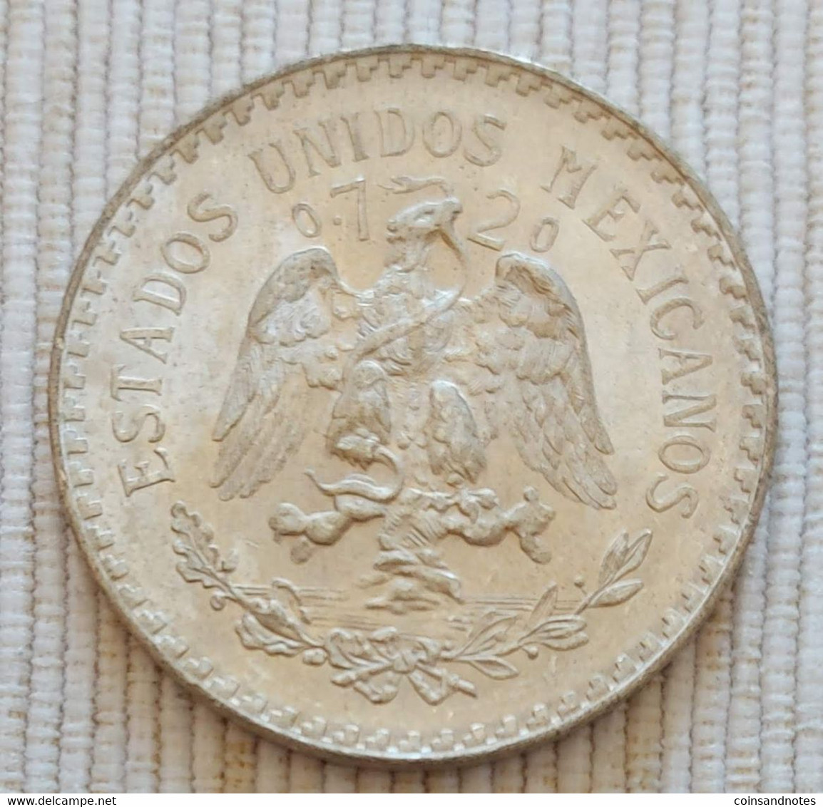 Mexico 1933 - Un Peso - .720 Silver - KM# 455 - Autres – Amérique