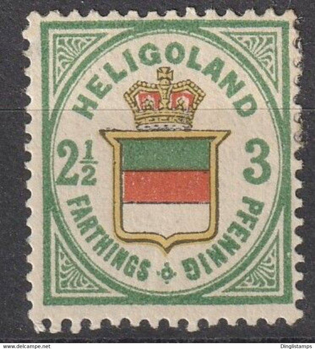 GERMANY HELIGOLAND - 1876 REPRINT - Heligoland