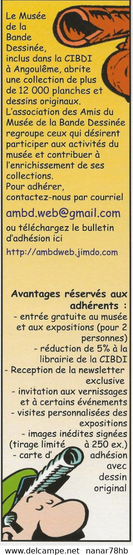 Marque Pages Les Amis De La Bande Dessinée - Segnalibri