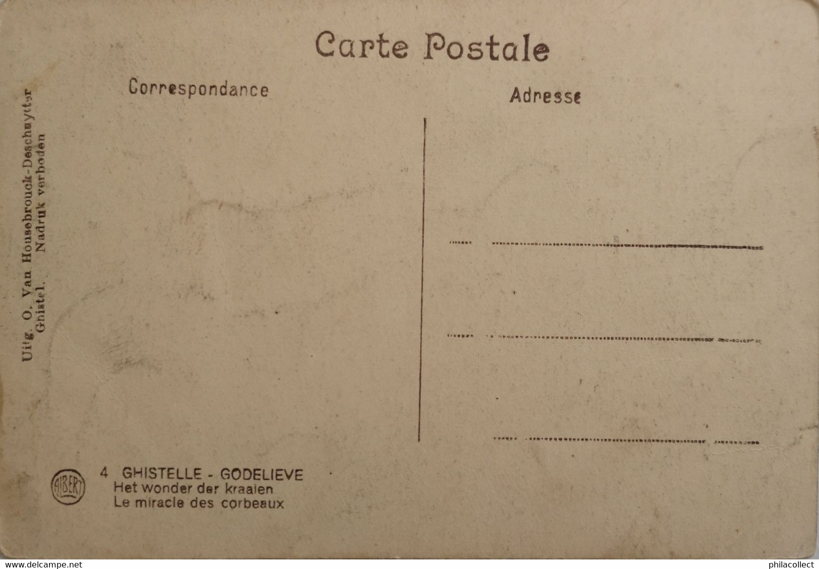 Gistel - Ghistel // Godelieveprocessie (processie) No. 4./ 19?? Albert - Gistel