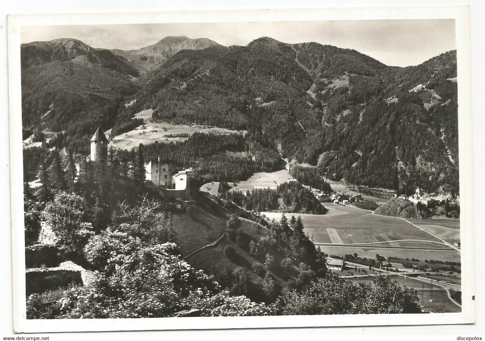 AB1480 Vipiteno Sterzing (Bolzano) - Castel Pietra Schloss Sprechenstein - Panorama / Viaggiata 1958 - Vipiteno