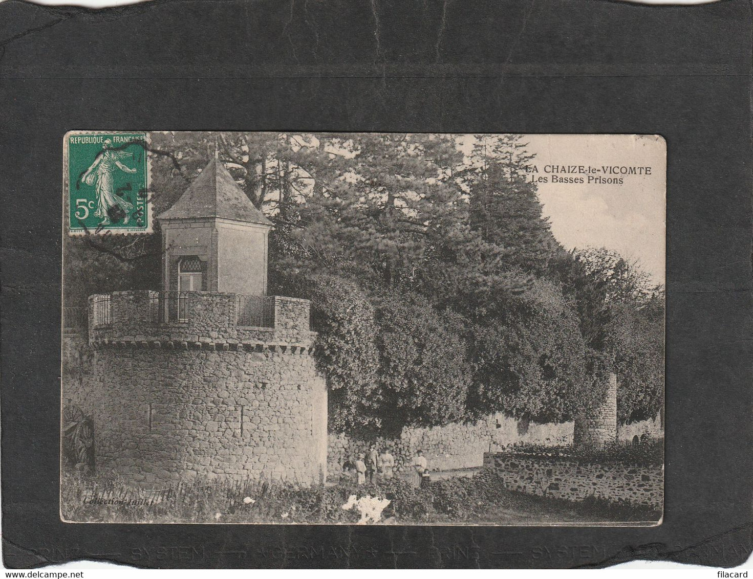 109240      Francia,   La  Chaize-le-Vicomte,  Les  Basses Prisons,  VG  1912 - La Chaize Le Vicomte