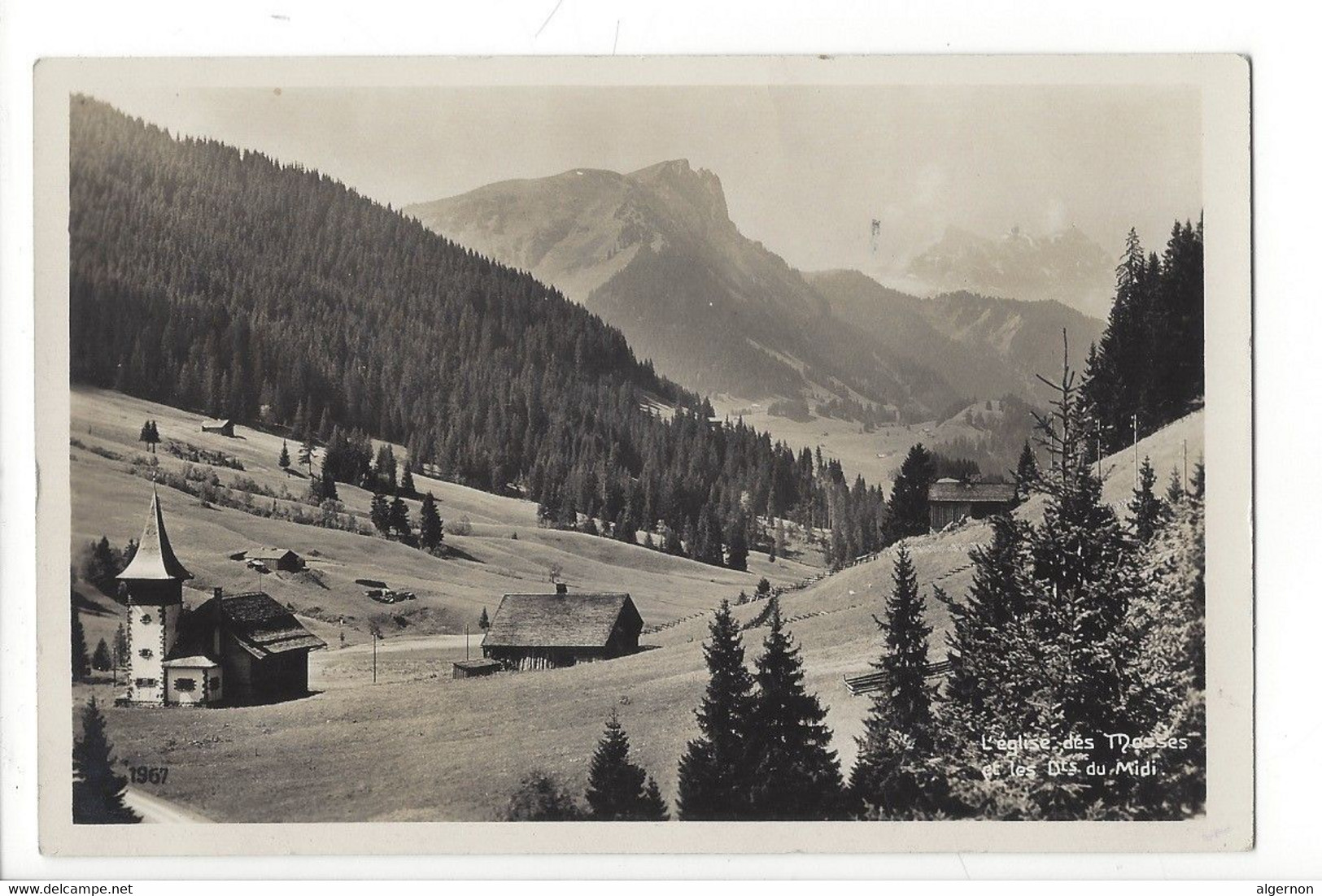 29732 - L'église Des Mosses Et Les Dents Du Midi - Ormont-Dessus 