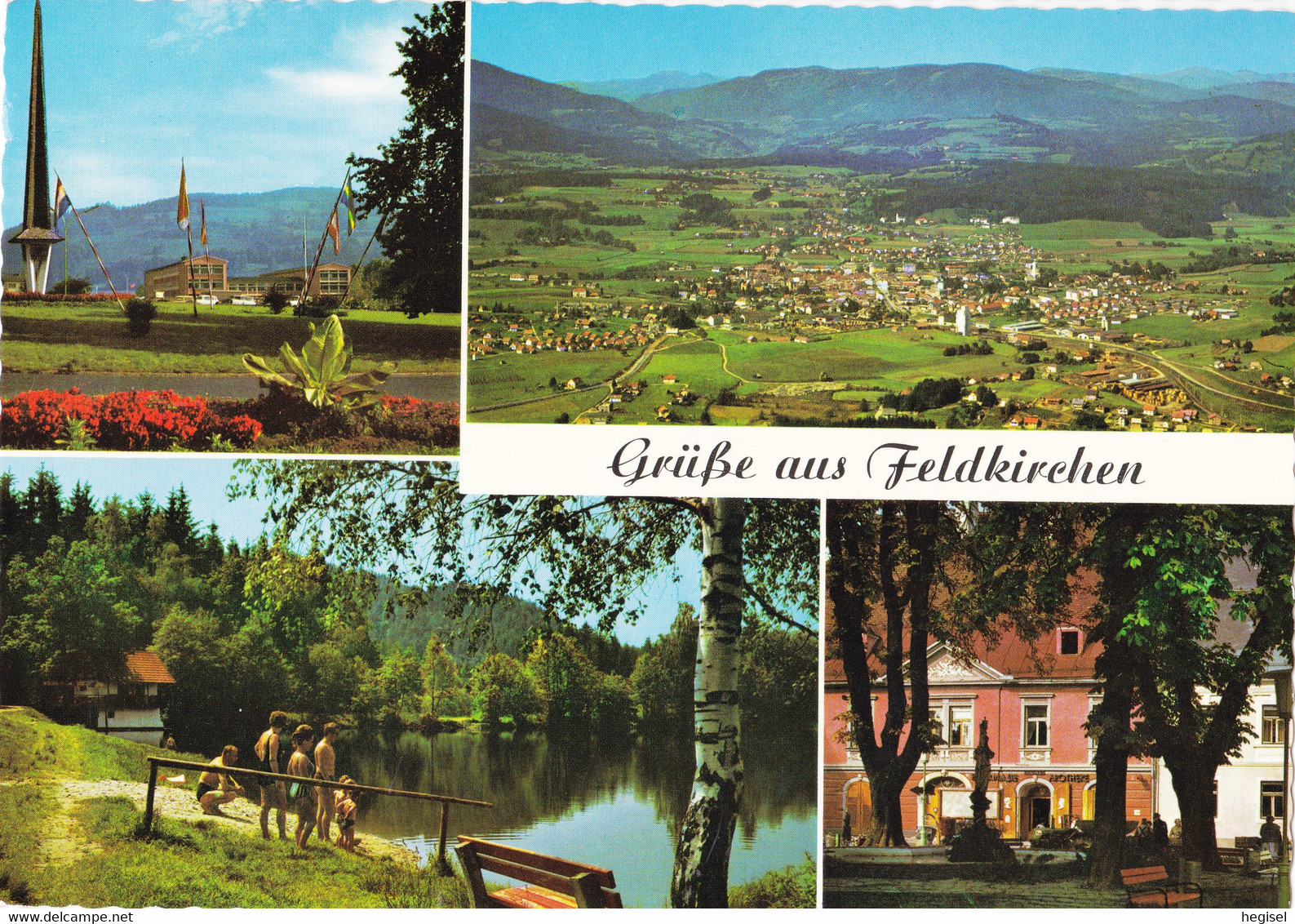 1972, Österreich, Feldkirchen, Flattschacher See, Kärnten - Feldkirchen In Kärnten