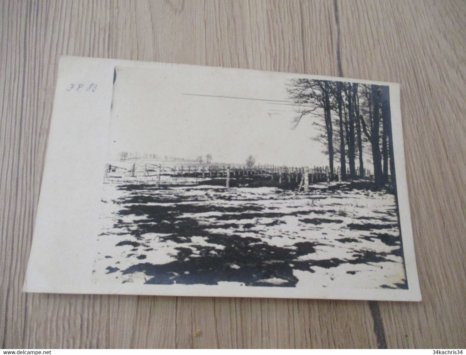 Carte Photo Tchéquie à Confirmer Guerre 14/18 Vue Cimetière - Tchéquie