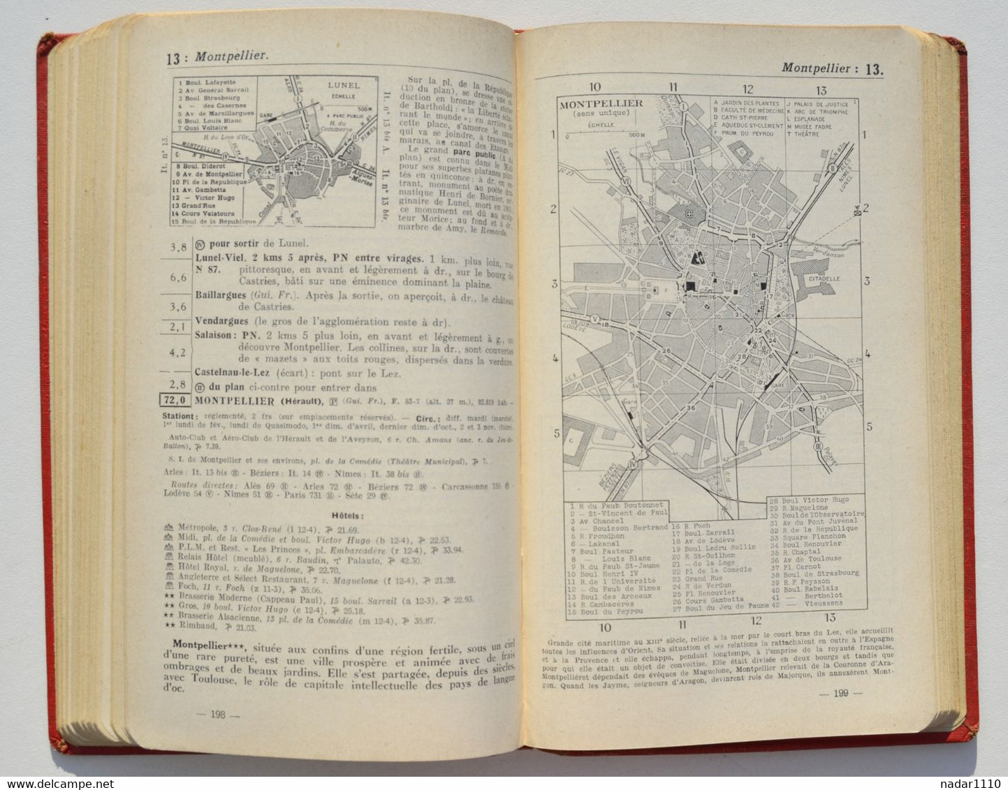 Guides Michelin Régionaux PROVENCE Bas-Languedoc 1931-1932 - Michelin-Führer