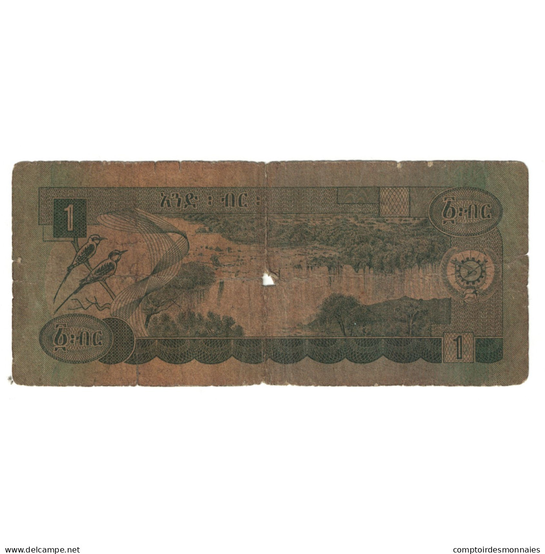 Billet, Éthiopie, 1 Birr, KM:30b, B+ - Ethiopië