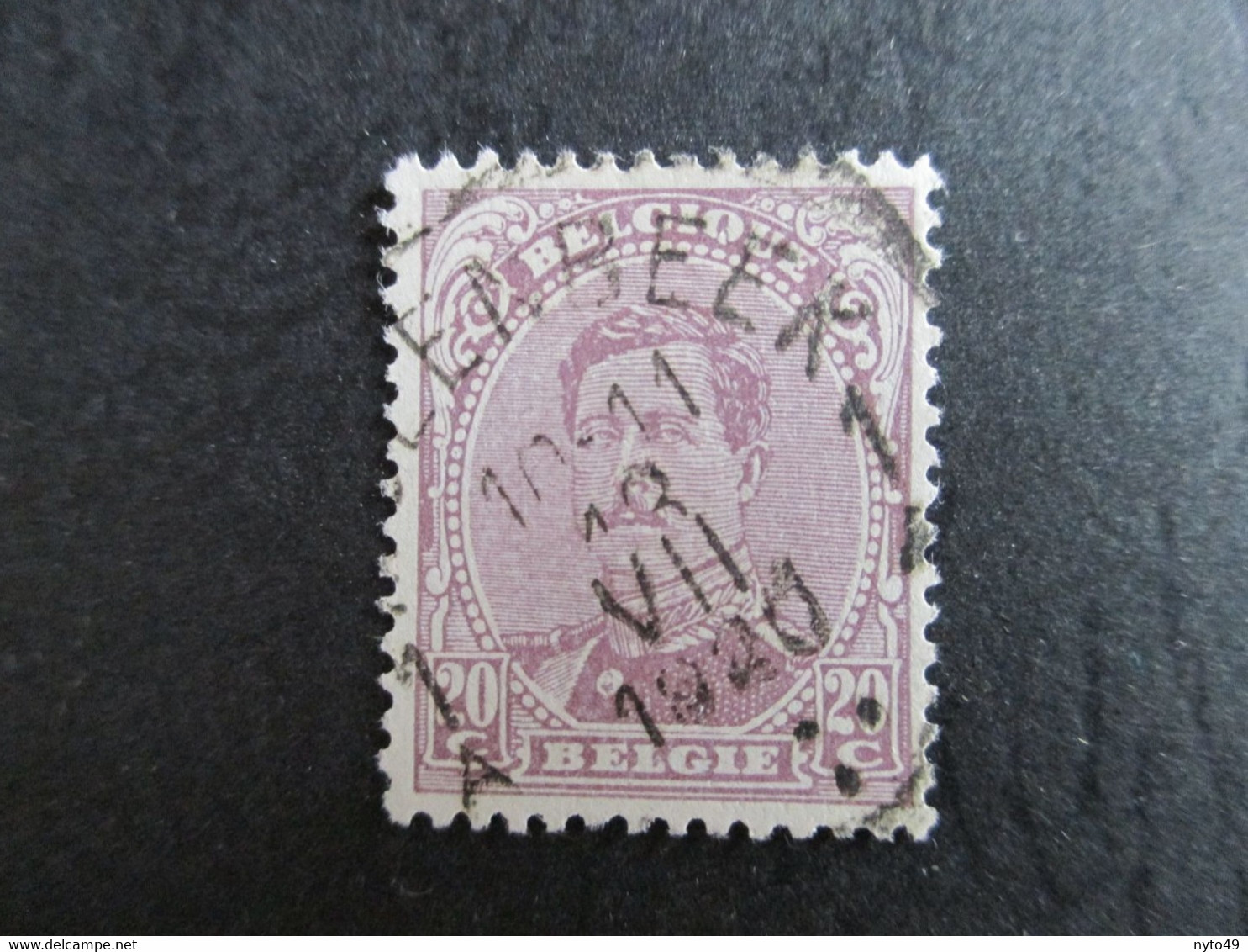 Nr  140 - Centrale Stempel Molenbeek 1A - 1915-1920 Alberto I