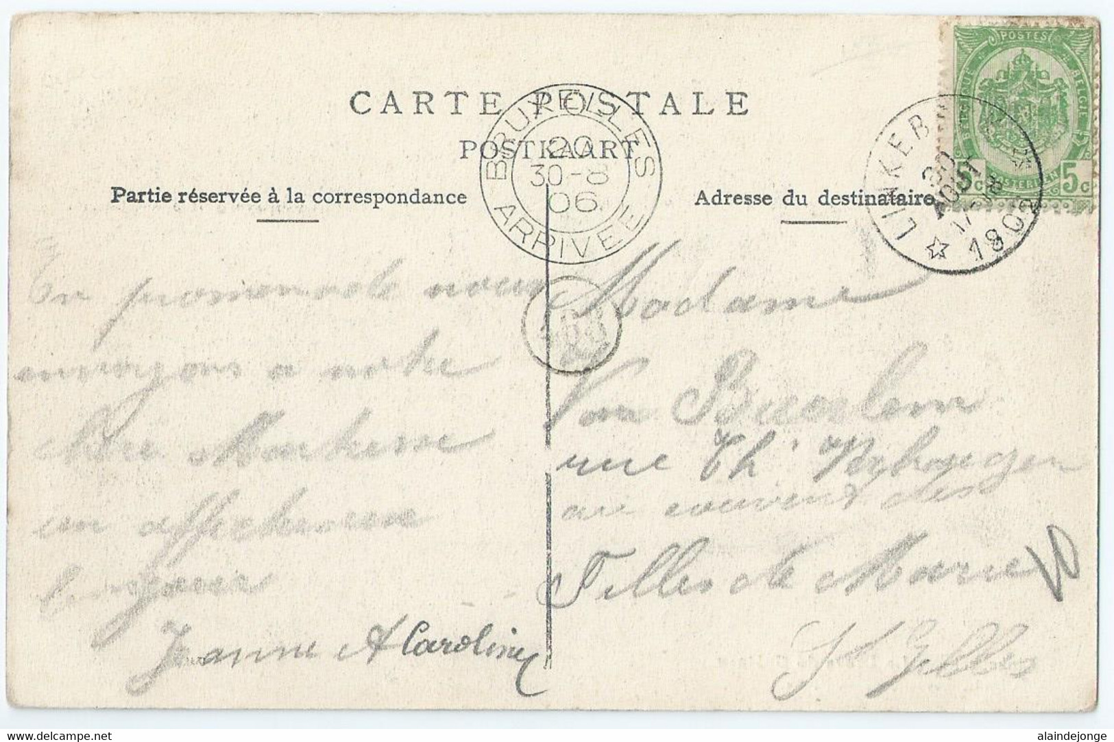 Linkebeek - La Drève Du Château - L. Lagaert N° 29 - 1906 - Linkebeek