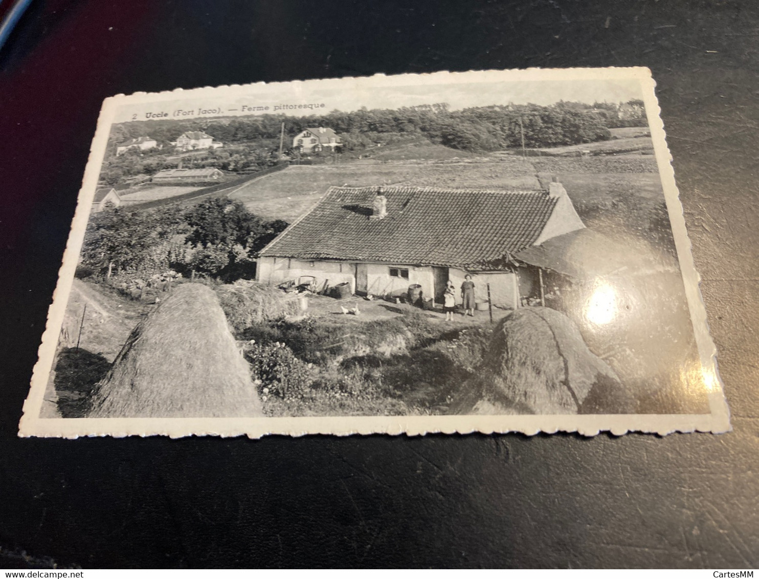 Ukkel Uccle Fort Jaco Ferme Pittoresque CLICHÉ ET CARTE POSTALE Photographe Fassotte Photo Belge Lumière - Ukkel - Uccle