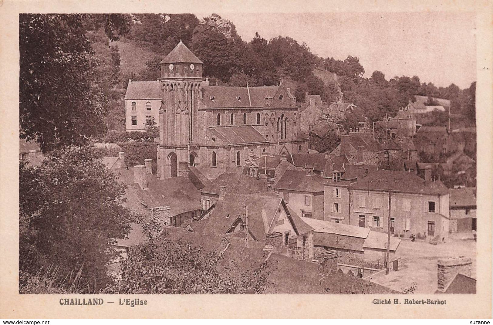 CHAILLAND - Quartier De L'église - Robert-Barbot éd. - Chailland