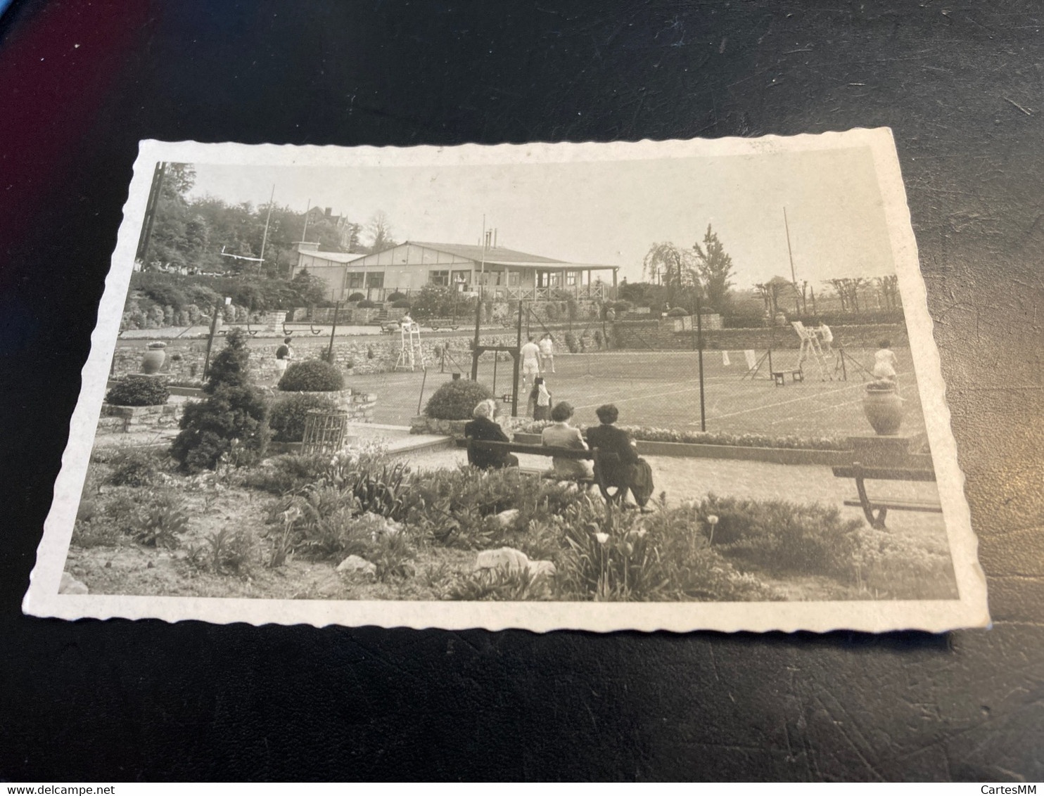 Forest Voorst Tennis Plaine Des Sports CLICHÉ ET CARTE POSTALE Photographe Fassotte Photo Belge Lumière - Forest - Vorst