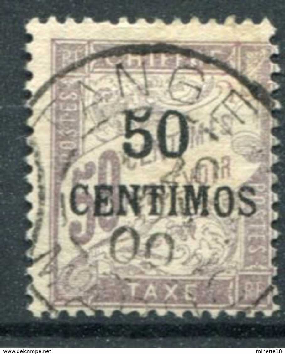 Maroc           Taxe       4  Oblitéré - Timbres-taxe