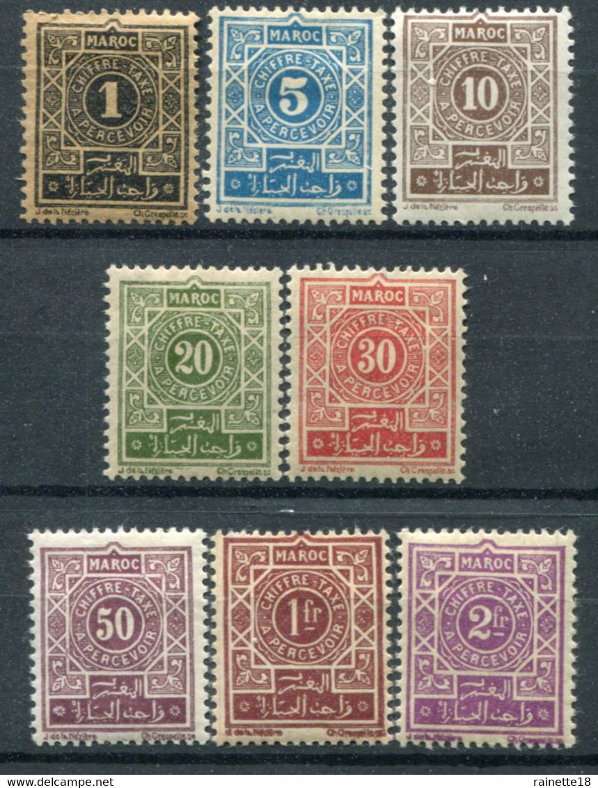 Maroc           Taxes  27/34 * - Postage Due