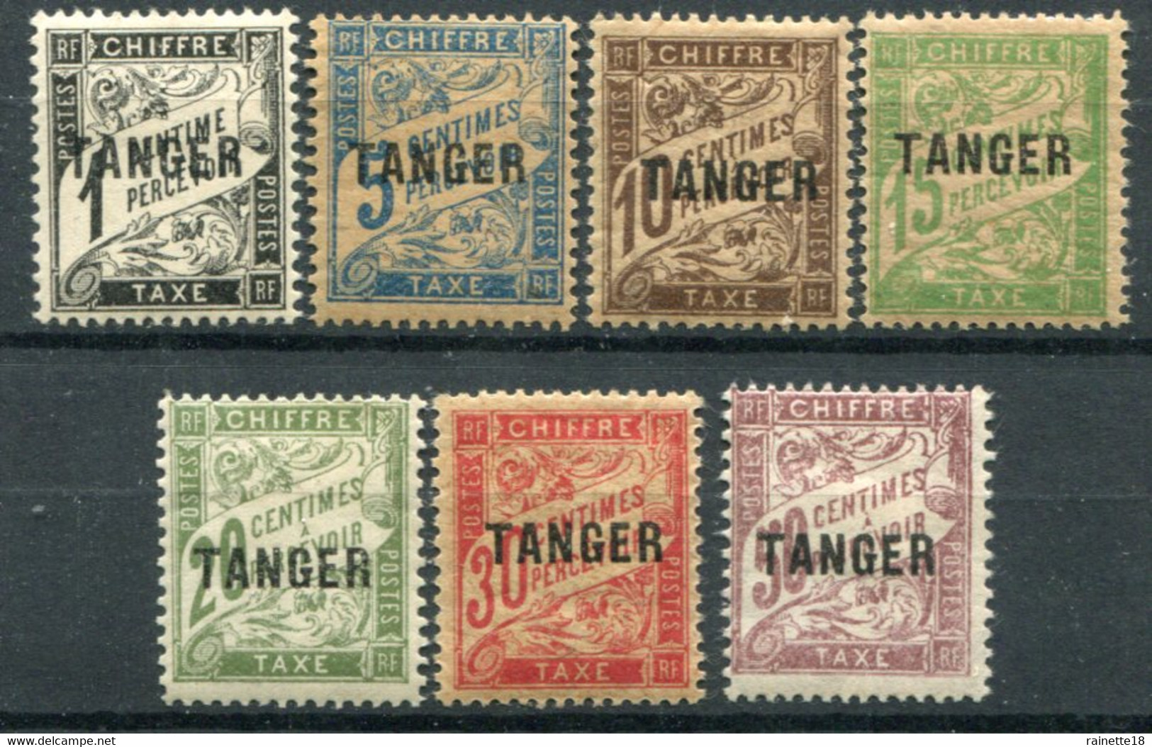 Maroc           Taxes      35/41 * - Postage Due