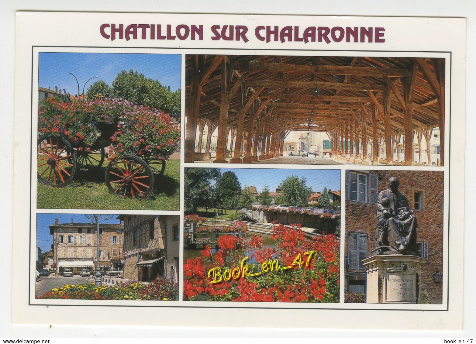 {88455} 01 Ain Châtillon Sur Chalaronne , Multivues ; Divers Aspects - Châtillon-sur-Chalaronne