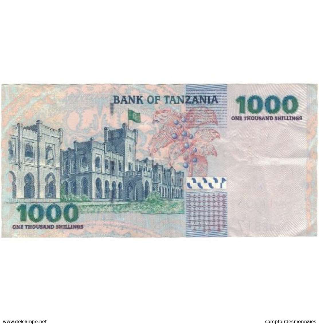 Billet, Tanzanie, 1000 Shilingi, Undated (2003), KM:36a, TTB - Tanzania