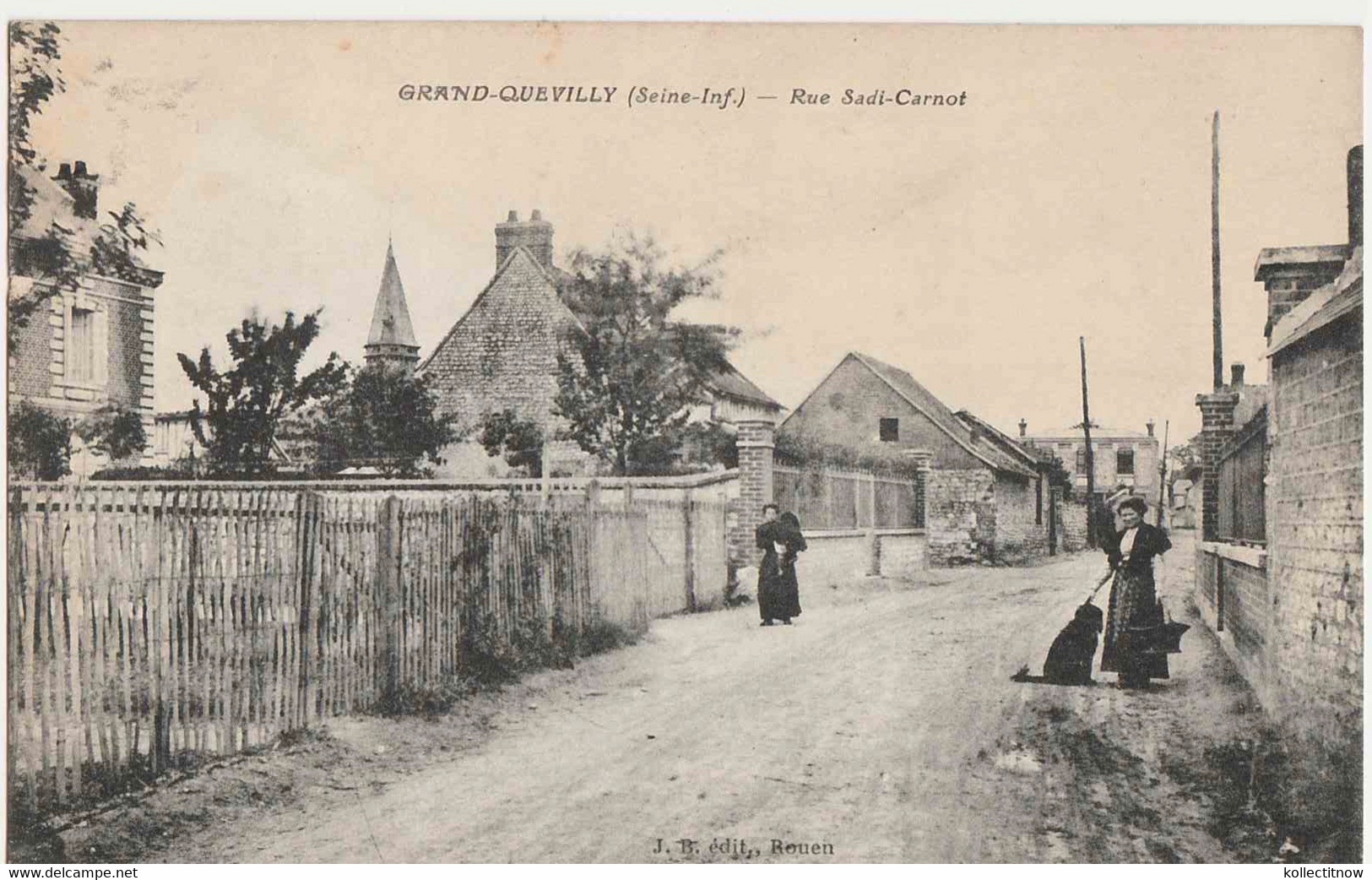 GRAND QUEVILLY (SEINE INF) - RUE SADI-CARNOT - Le Grand-Quevilly