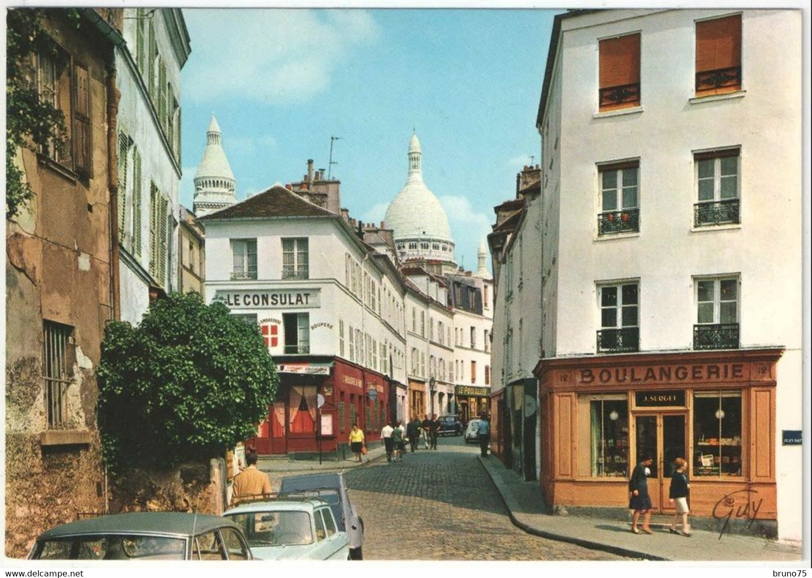 75 - PARIS 18 - Le Vieux Montmartre : La Place Jean-Baptiste Clément Et La Rue Norvins - 15 X 10 - Arrondissement: 18