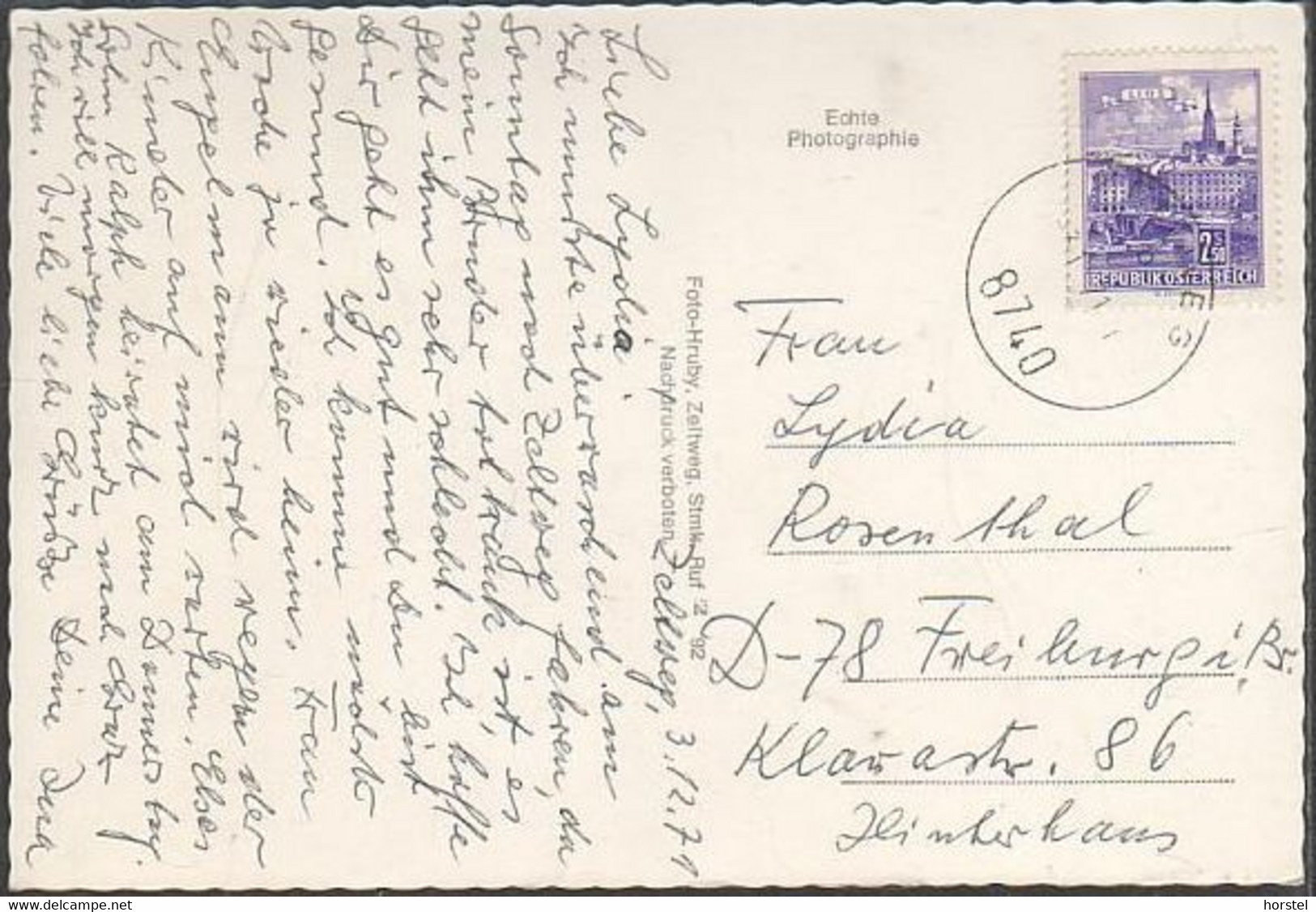 Austria - 8740 Zeltweg - Alte Ortsansicht Mit Kirche - Nice Stamp - Zeltweg