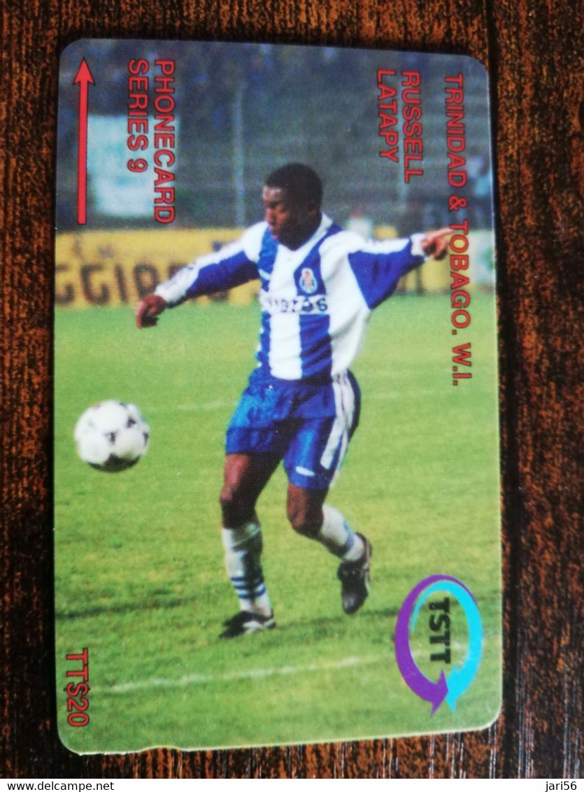 TRINIDAD & TOBAGO  GPT CARD    $20,-  71CCTD   RUSSELL LAPATY     / FUTBOL              Fine Used Card        ** 8888** - Trinidad & Tobago