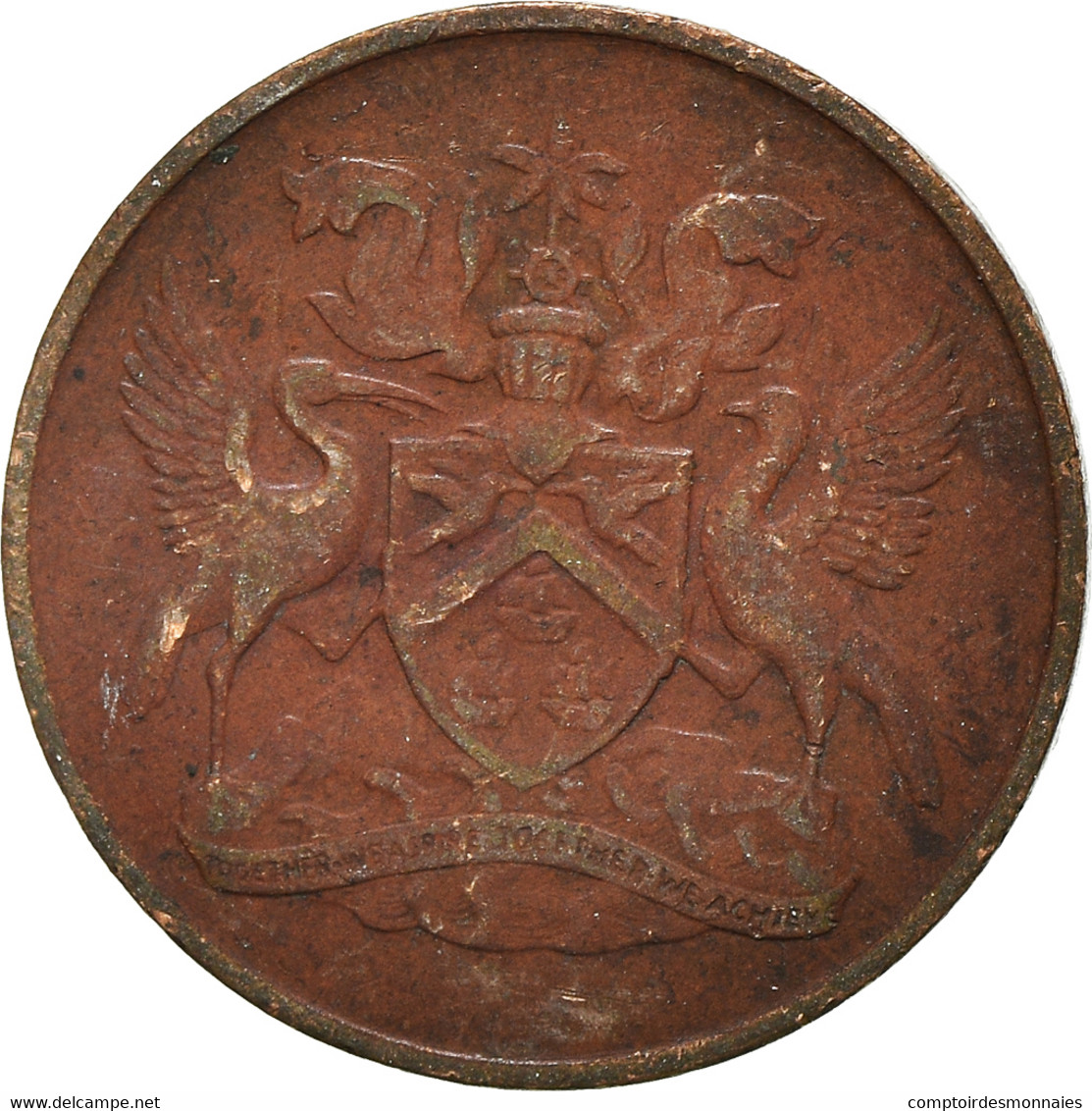 Monnaie, Trinité-et-Tobago, Cent, 1968 - Trinidad Y Tobago