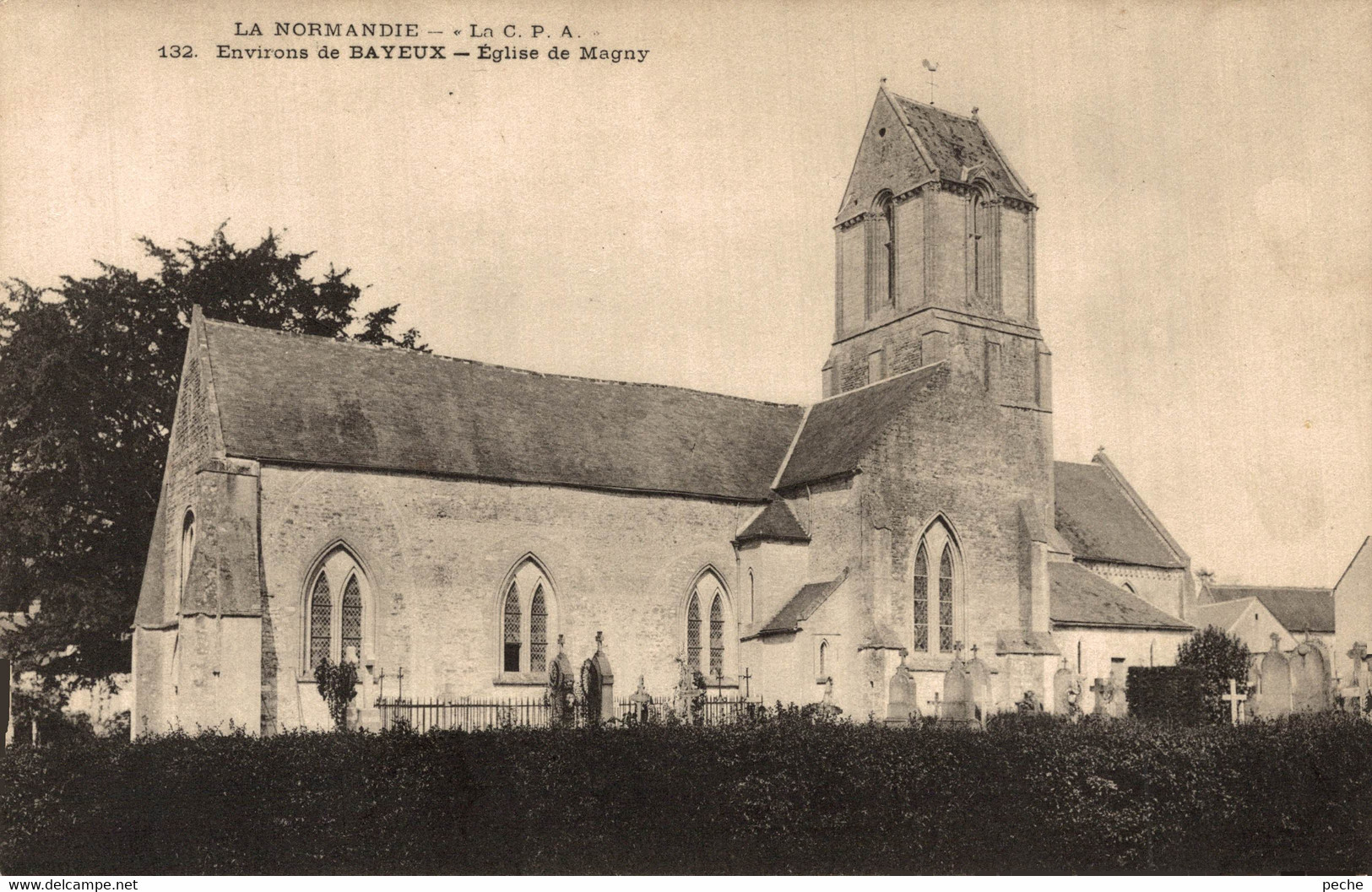 N°90369 -cpa Environs De Bayeux -église De Magny- - Bayeux