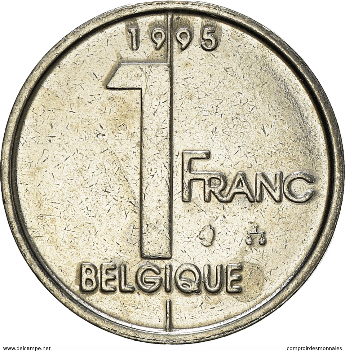 Monnaie, Belgique, Franc, 1995 - 1 Frank