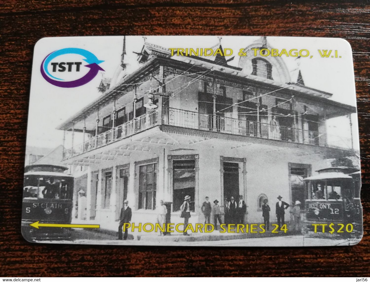 TRINIDAD & TOBAGO  GPT CARD    $20,-  205CCTB   TRASFER STATION 1905             Fine Used Card        ** 8903** - Trinidad & Tobago