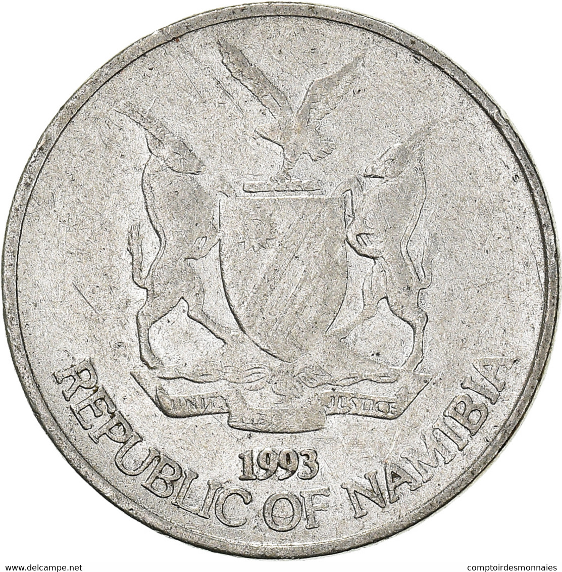 Monnaie, Namibie, 5 Cents, 1993 - Namibië