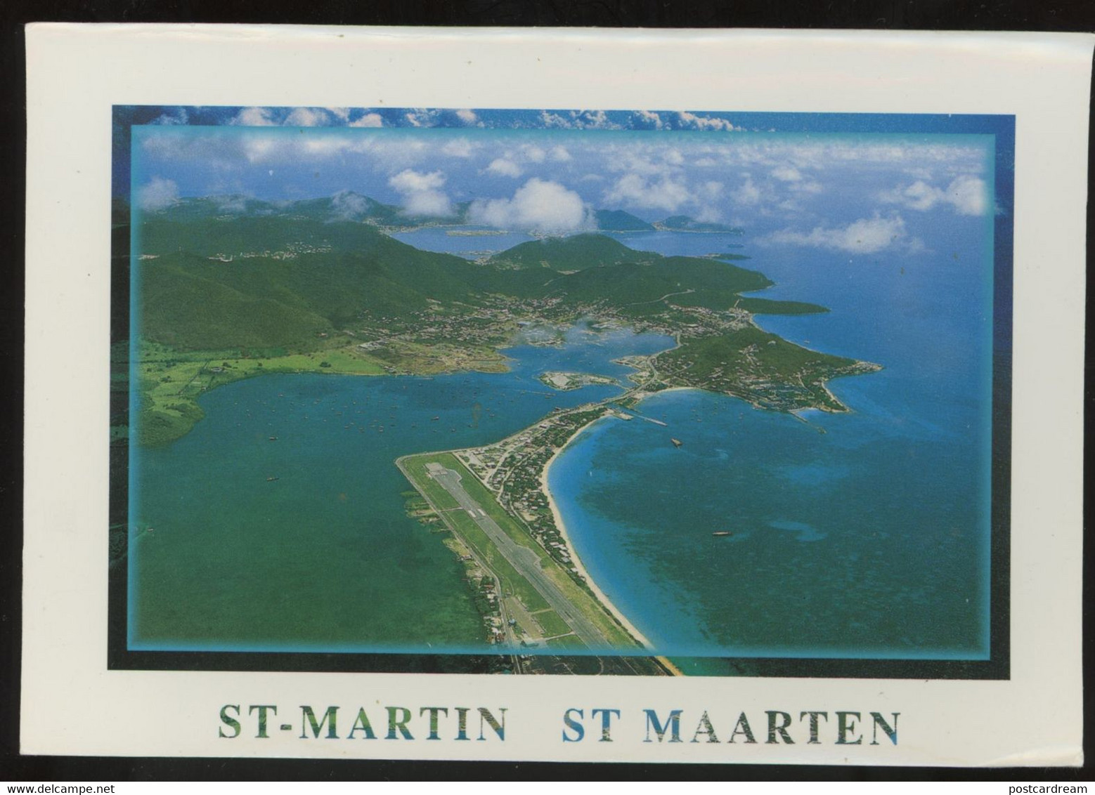 Airport Antilles Néerlandaises Saint Martin Sint Maarten Simpson Bay Juliana Airport - Vue Aérienne Aéroport - Saint-Martin