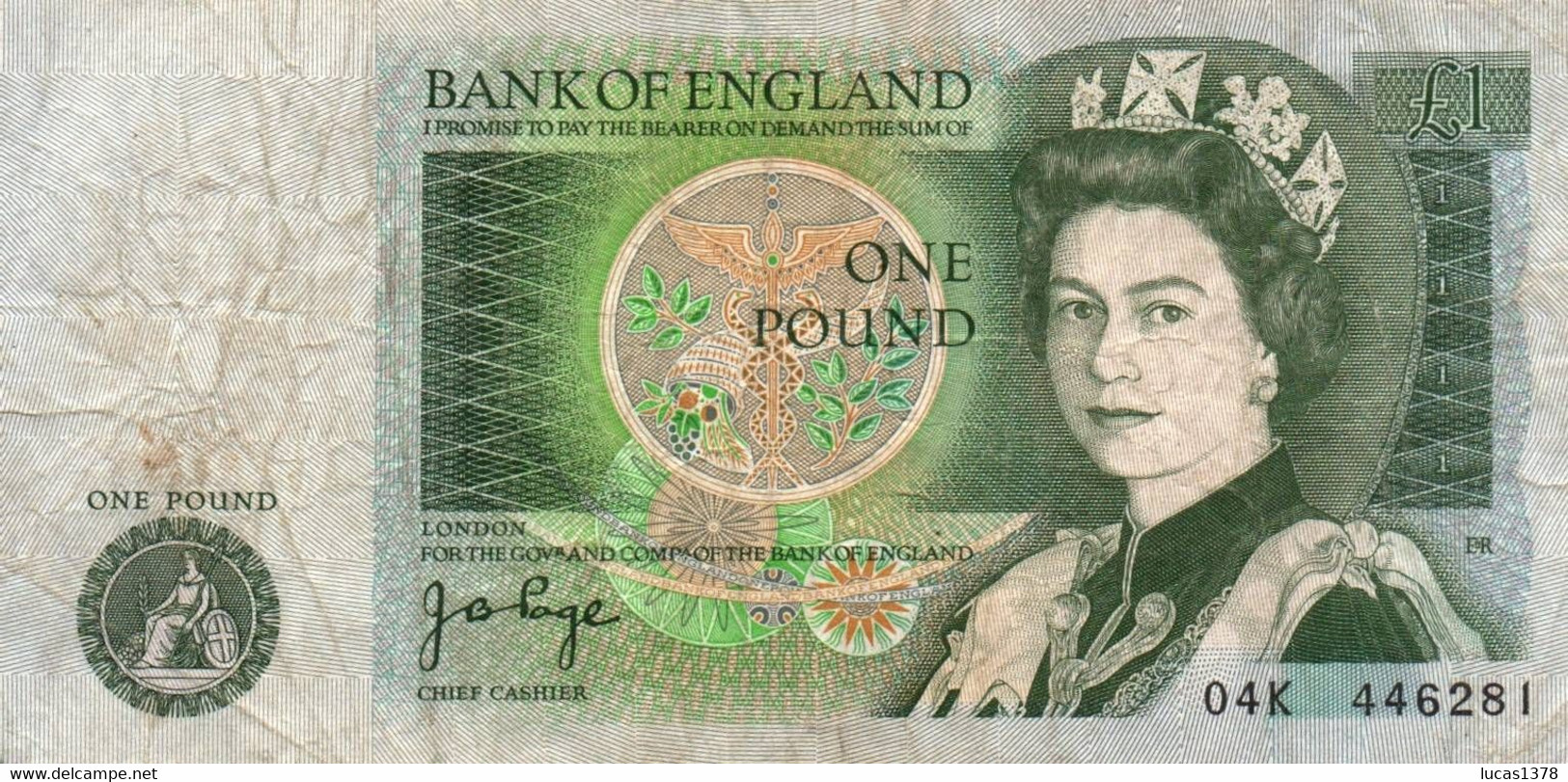 UNITED KINGDOM - BANK Of ENGLAND - 8 BILLETS 1 Pound - Elizabeth II - 1 Pound