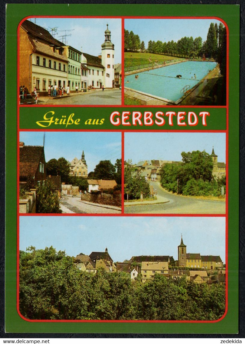 F5956 - TOP Gerbstedt - Verlag Bild Und Heimat Reichenbach Qualitätskarte - Gerbstedt