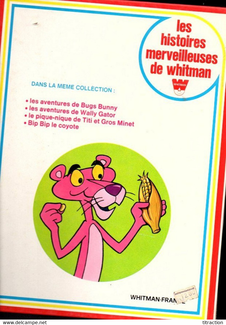 Livre BD Ancien EO édition Originale  BANDE DESSINEE La Panthere Rose Et Les Corbeaux  1975 - Platten Und Echtzeichnungen