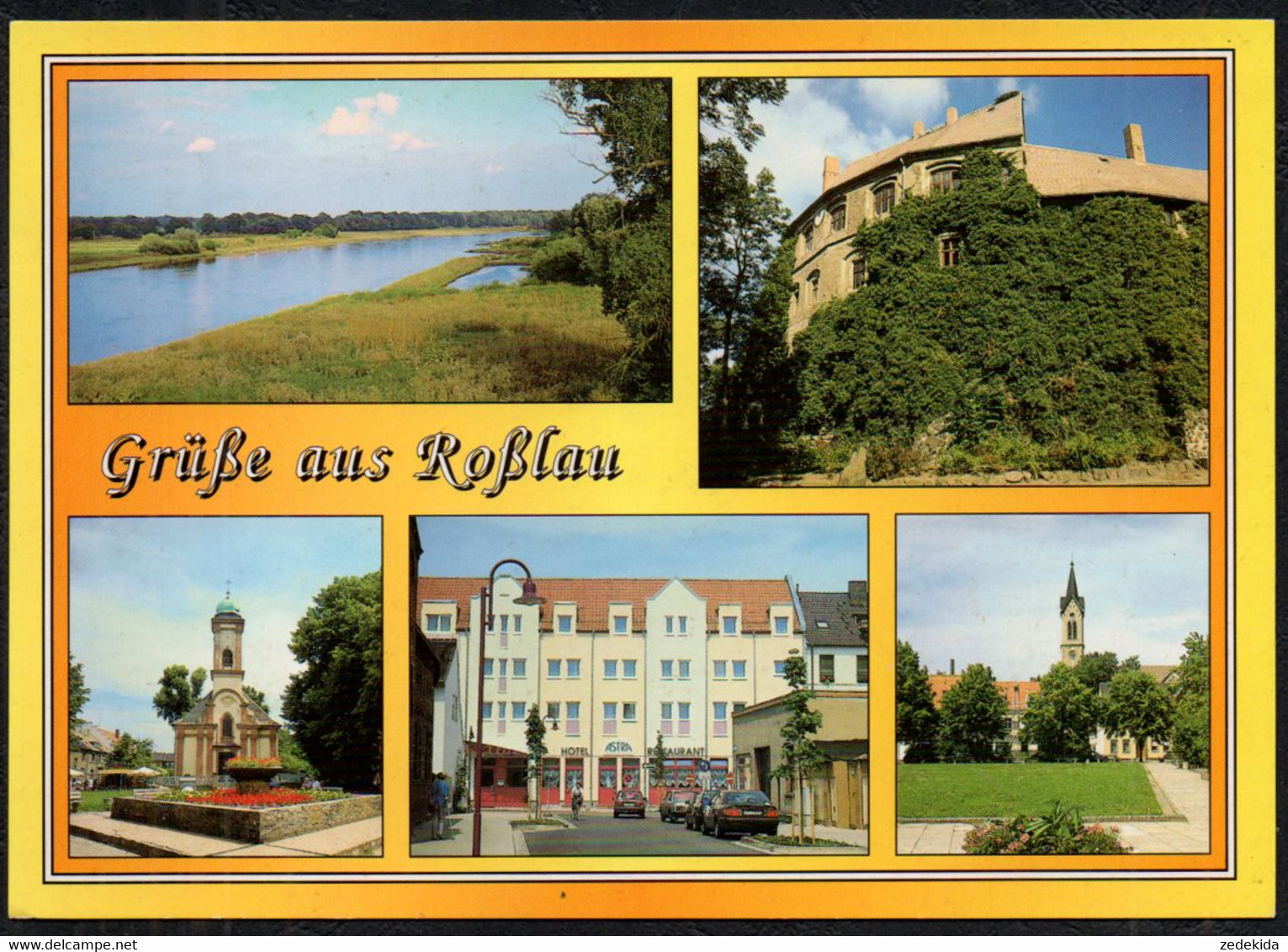 F5959 - TOP Roßlau (Elbe) - Verlag Bild Und Heimat Reichenbach Qualitätskarte - Rosslau