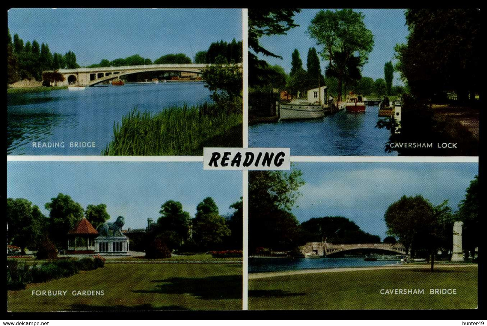 Reading Salmon Bridge Caversham Lock Forbury Gardens - Reading